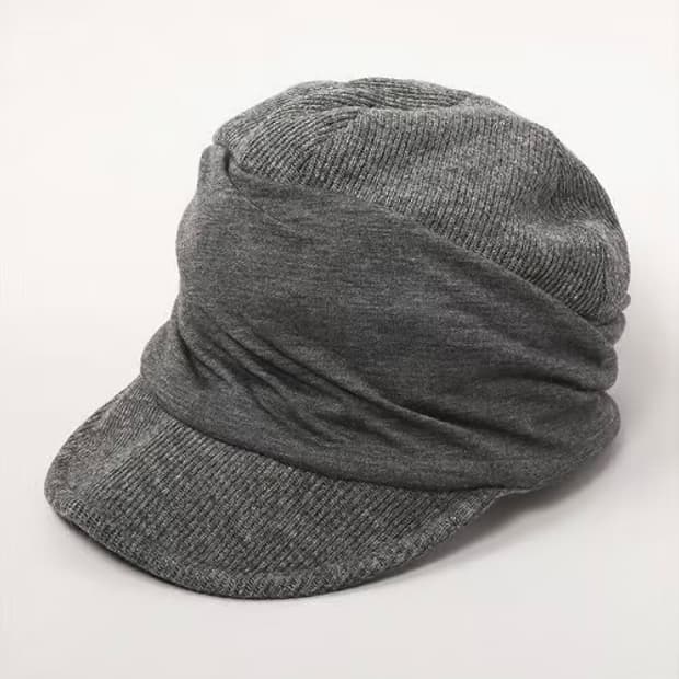 카시라 드레이프 캡 와이어 그레이