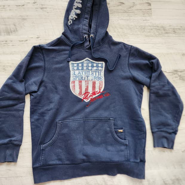 R.ATHLETIC 라틀레틱 후드 티셔츠 팜. XL(100~105)사이즈