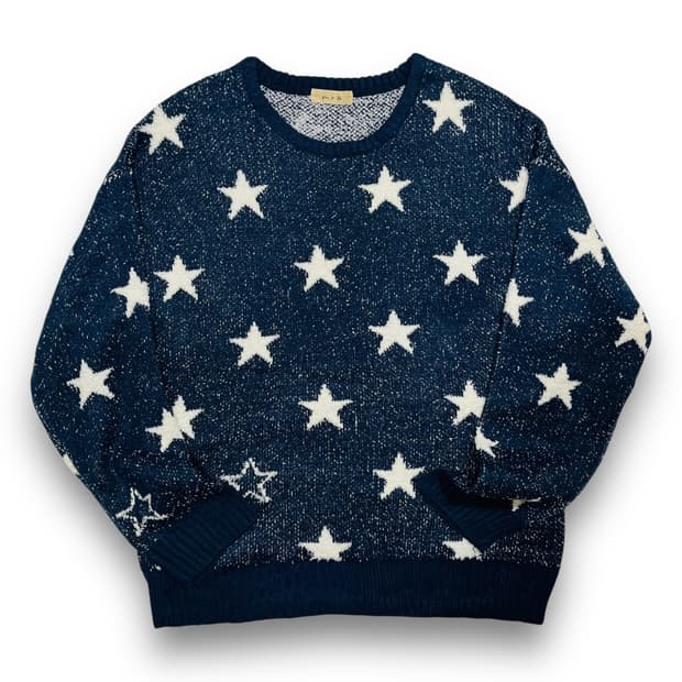 M.R.K Star Vintage Kint Sweater