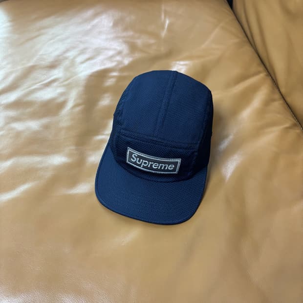Supreme 슈프림 네이비 캠프캡 모자 (Navy)