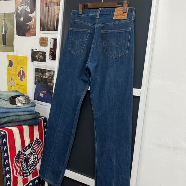 00s Levis 리바이스 501 버튼플라이 스트레이트 데님 팬츠