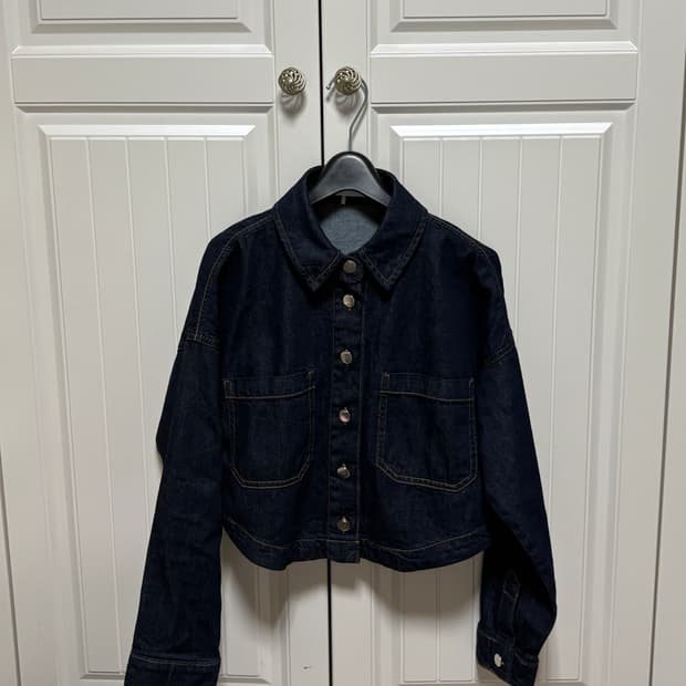 자라 데님 자켓
