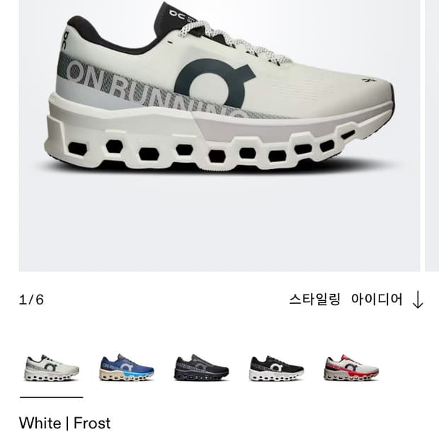 On running cloudmonster 2 whitefrost 270