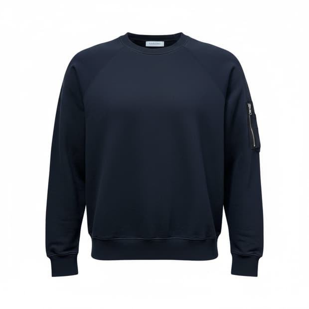 산드로 포켓 맨투맨 