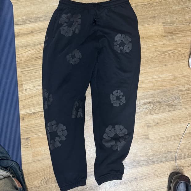 데님티어스 모노크롬 스웻팬츠