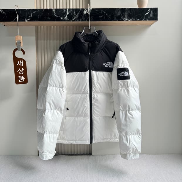 노스페이스 화이트 라벨 노벨티 눕시 RDS 다운 자켓 아이보리 NJ1DQ