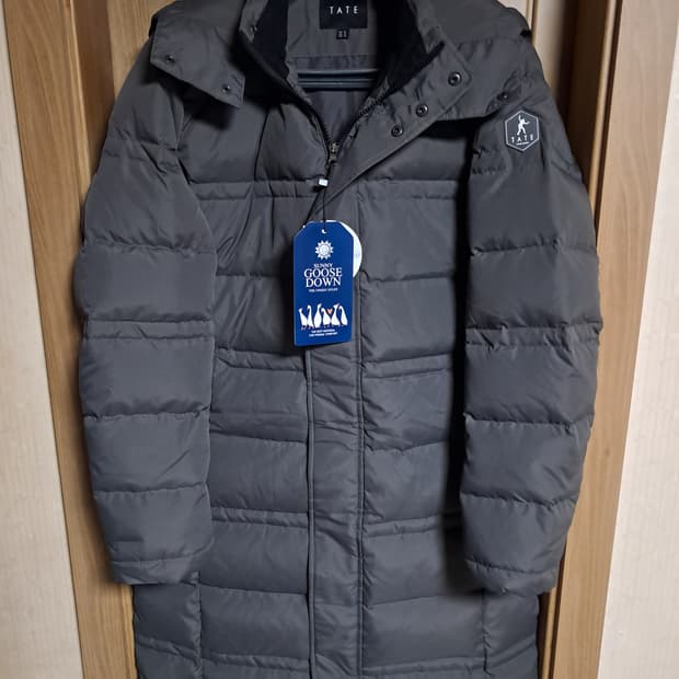 테이트 롱패딩 남성95 새상품 
