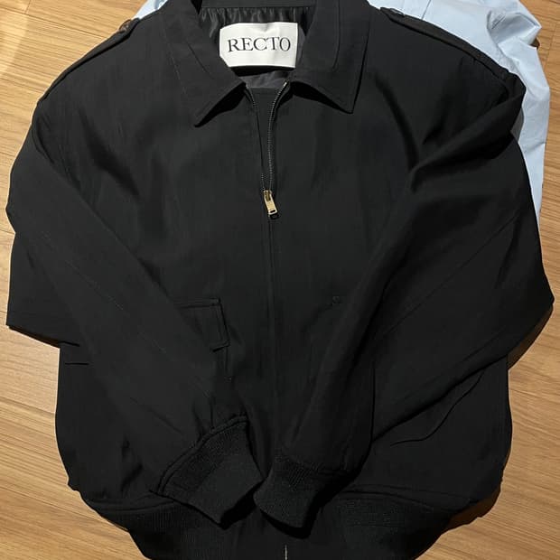 렉토 빈티지 프레스드 크리즈 점퍼