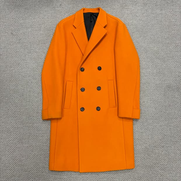 시스템옴므 캐시미어 블렌디드 더블 코트 v1486 