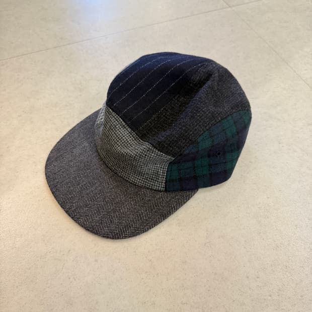 빔즈플러스 패치워크 5패널 캡 beams plus