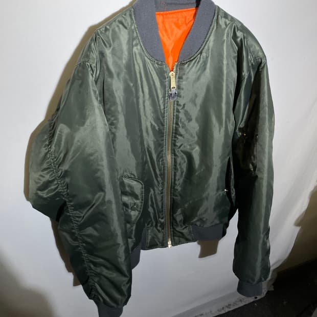 L-XL)로스코 MA-1 항공점퍼