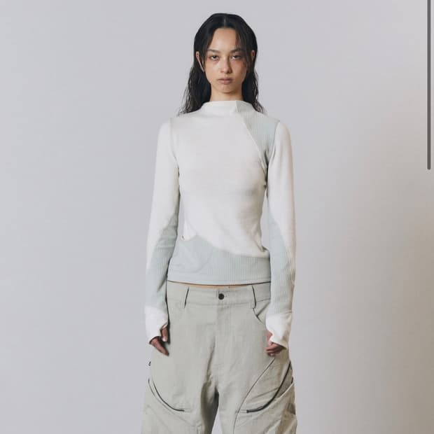 Differentis Paneled Knit Top 