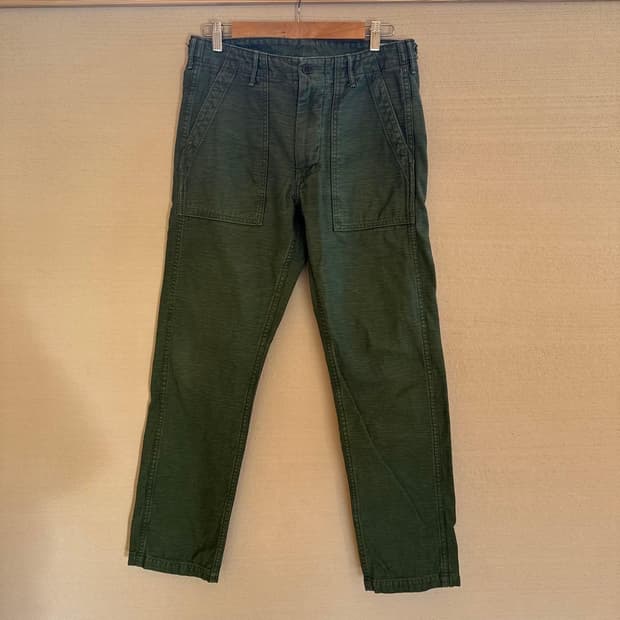 오어슬로우 퍼티그팬츠 슬림핏 s사이즈