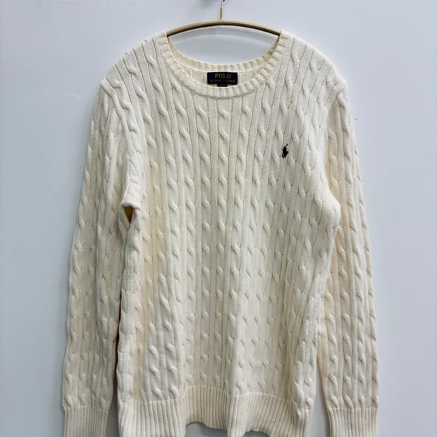 POLO RALPH LAUREN 폴로 케이블 니트 스웨터