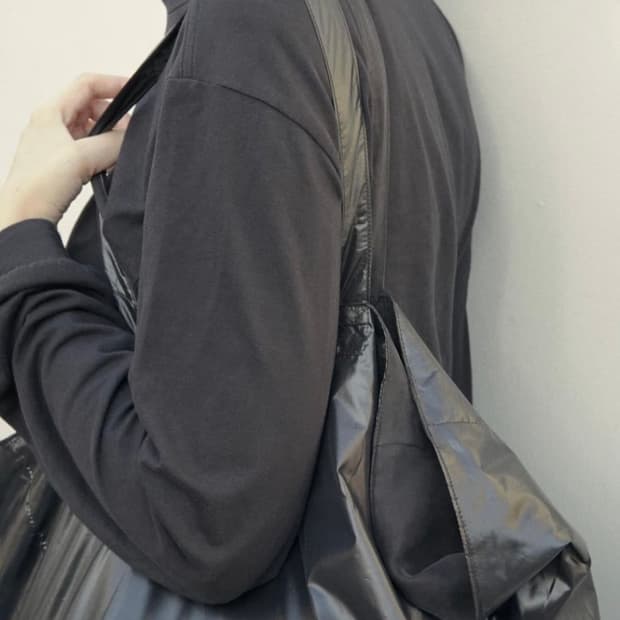 머듈 라운지 백 블랙