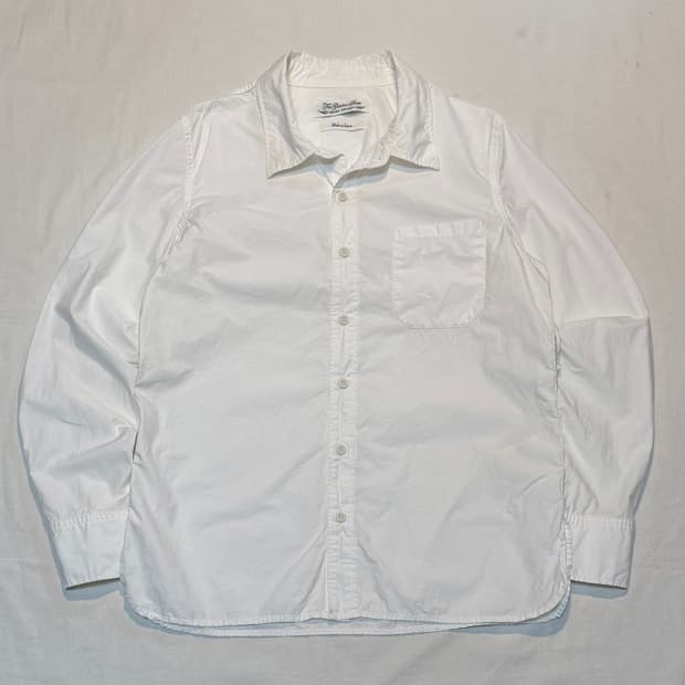 레미릴리프 원포켓 셔츠 화이트