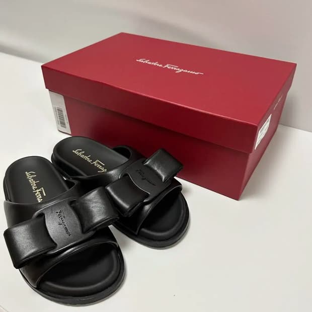 페라가모 비바 슬라이드 US6 230~235