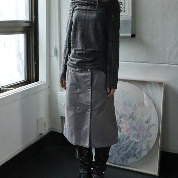 MM6 메종 마르지엘라 코튼 스커트