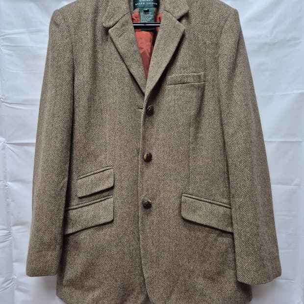 랄프로렌 트위드 자켓