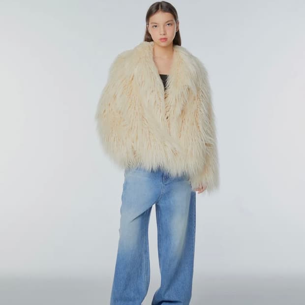 인스턴트펑크 오버사이즈 에코 퍼자켓