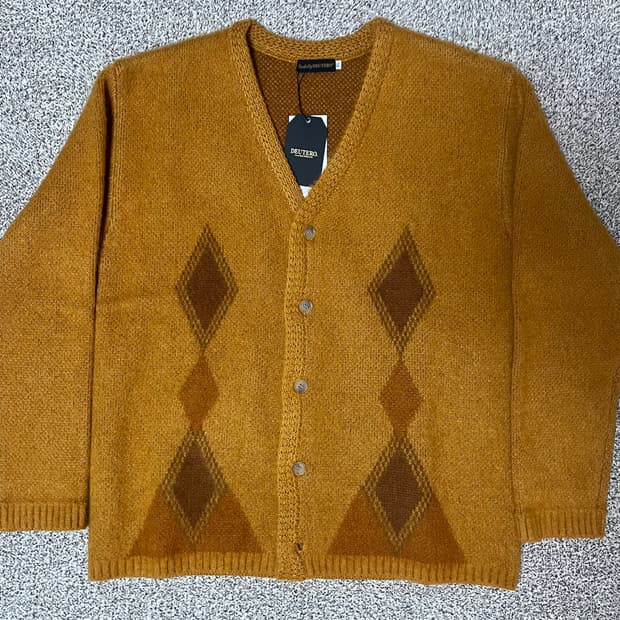 듀테로 모헤어 가디건