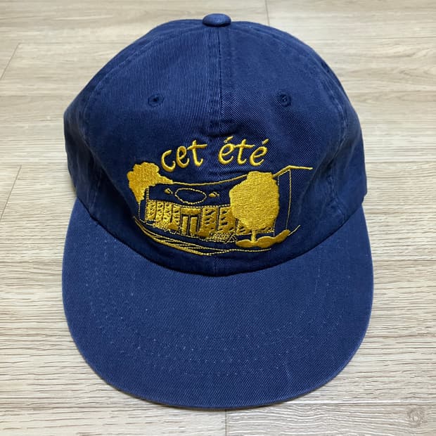 쎄떼떼 OG 샵 그래픽 캡_네이비