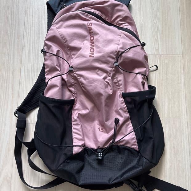 살로몬 피크 백팩 15 핑크