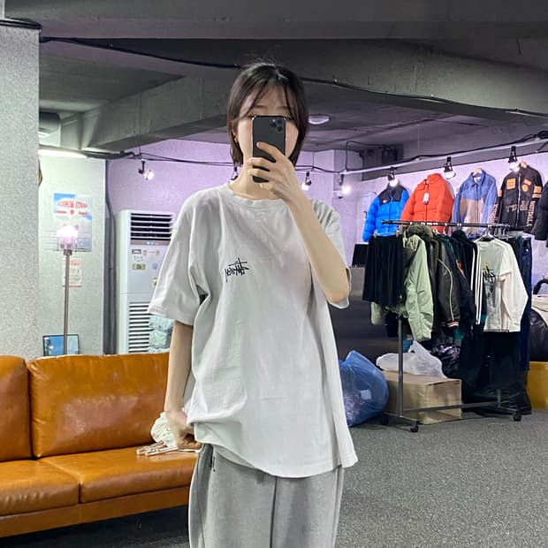 스투시 캘리포니아 그로운 피그먼트 다이드 반팔티 B4316