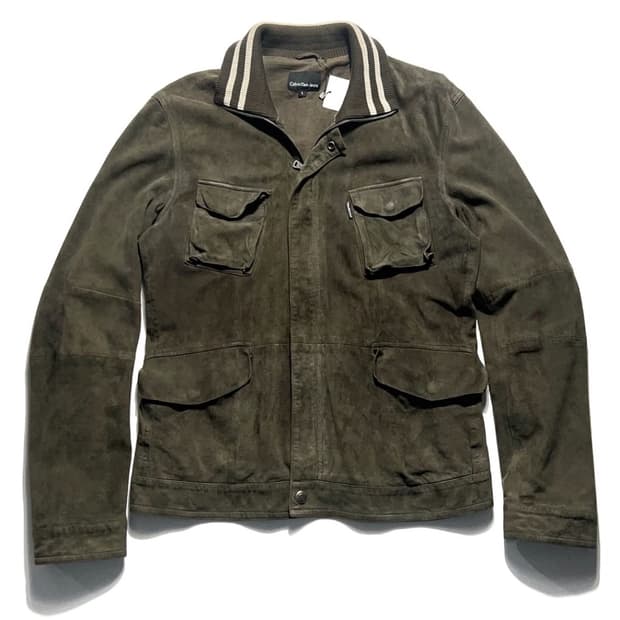 캘빈클라인 스웨이드 자켓 구합니다!