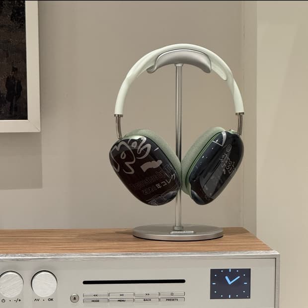 테이프리스토어 에어팟맥스 케이스 차콜블랙 