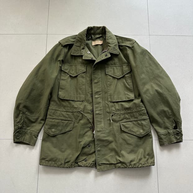 50s 미군 M51 필드 자켓 OG107 숏스몰(S/S) 