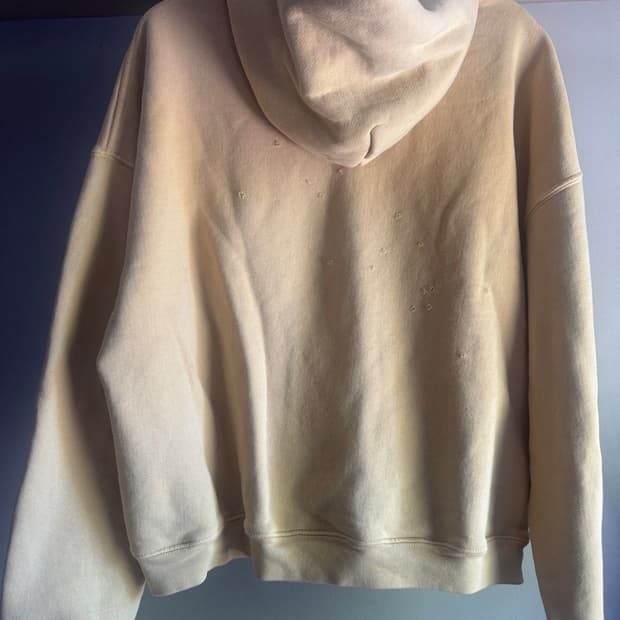 아킴보 클럽 sun faded distressed yellow 후드티 M