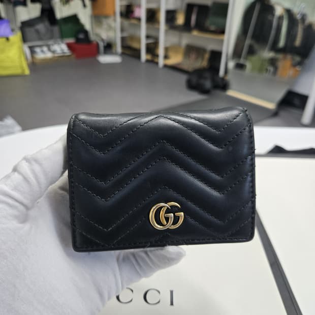 [A급컨디션]구찌 마몬트 GG 여성 반지갑