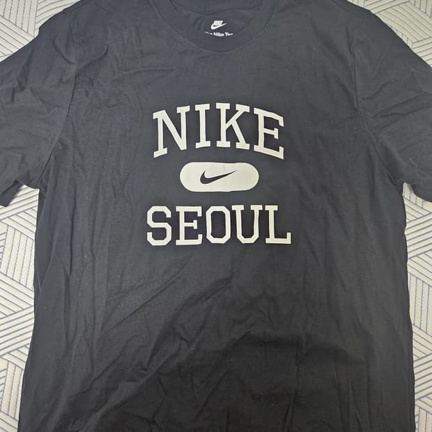 나이키 서울 블랙 반팔 티셔츠 2xl