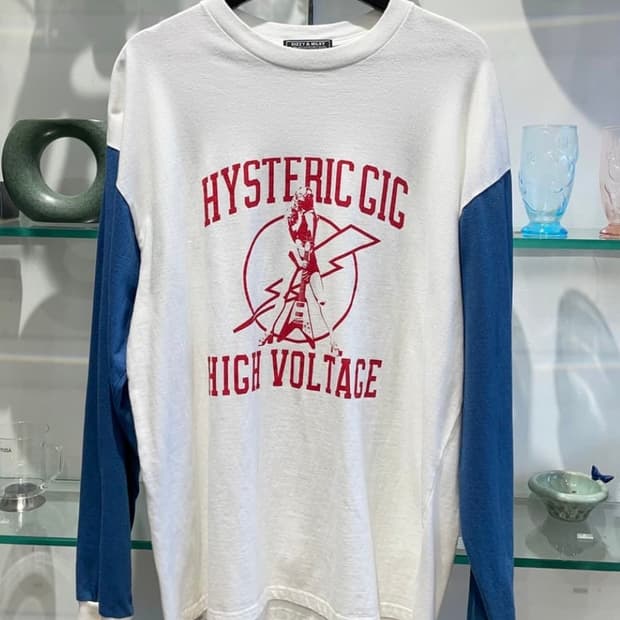 히스테릭 글래머 high voltage tee