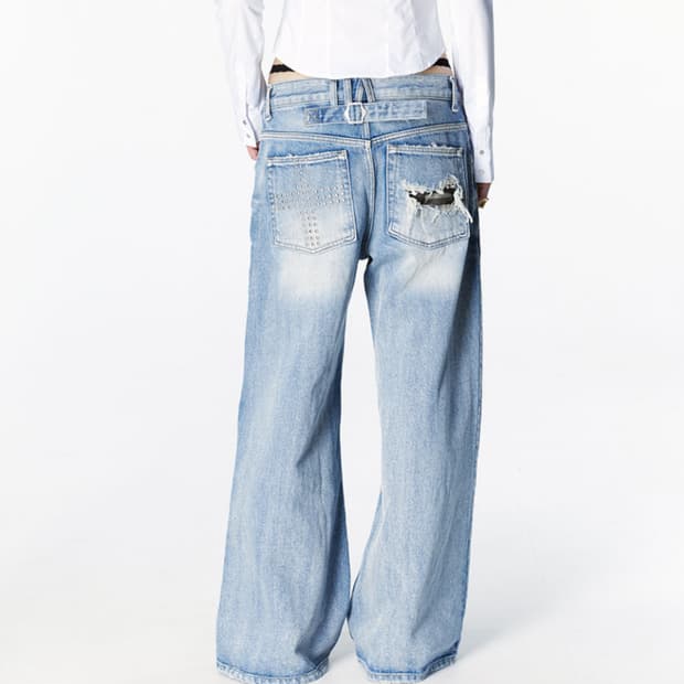 2000아카이브스 SNYDER WIDE DENIM (BLUE)