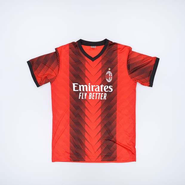 2XL AC밀란반티 반팔 유니폼 0318H1