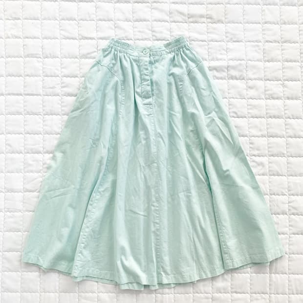 Mint ♥ 민트코어 롱 스커트