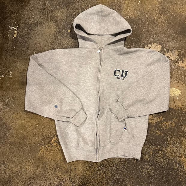 빈티지 90s 러셀 후드집업 