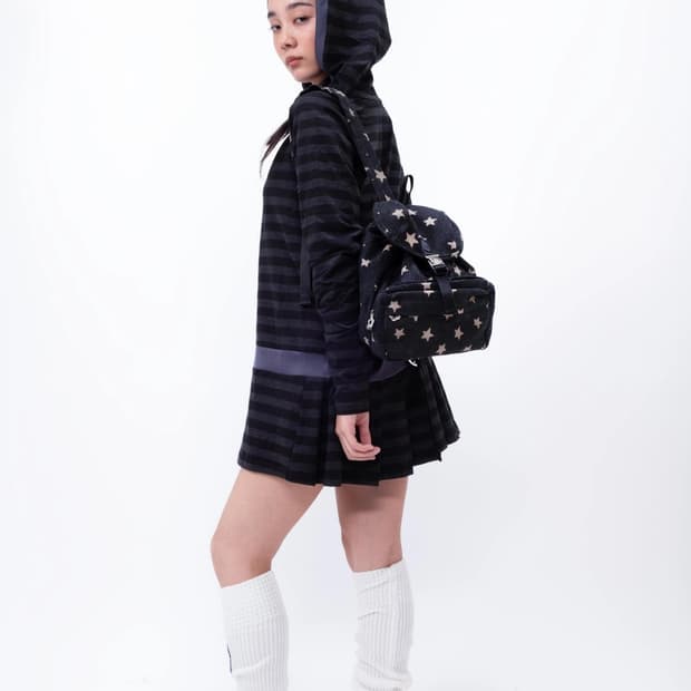 샬롬클럽 Mola Bg Hoody Dress - Stripe
