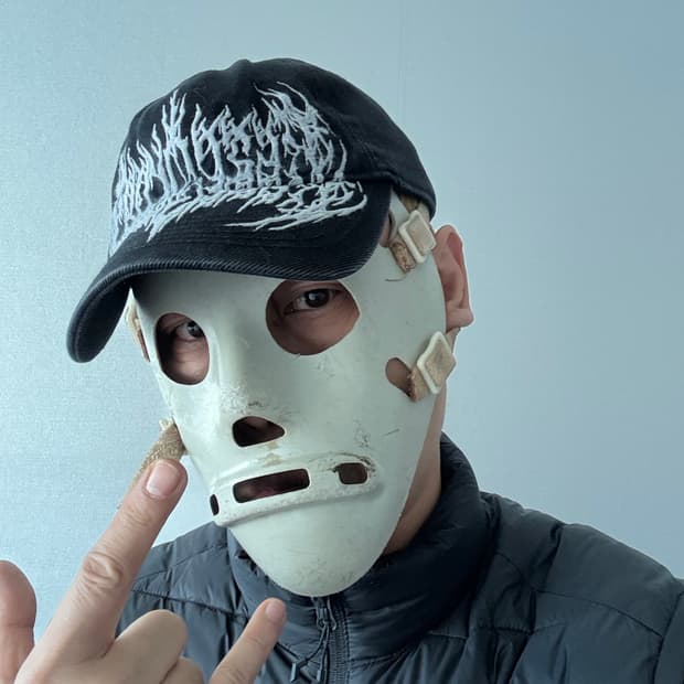 캐나다 빈티지 60-70 Winwell FM-2 골키퍼 하키마스크