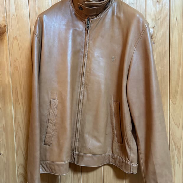 폴로 랄프로렌 램스킨 가죽자켓