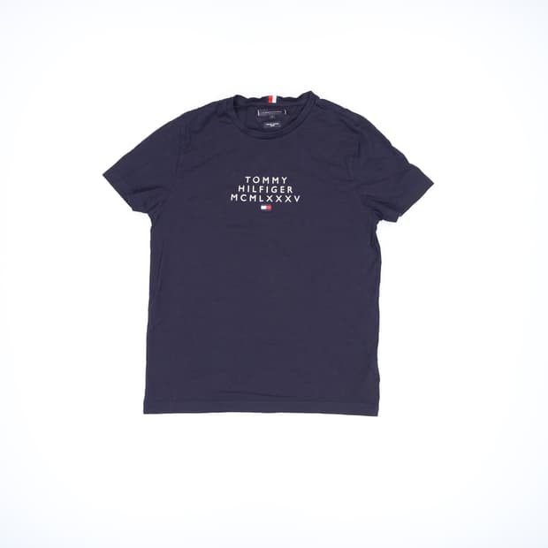 M 타미힐피거 여성 스몰로고 반팔 0313H1