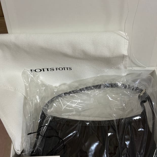 FottsFotts 탑핸들백 미니 블랙