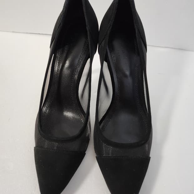 산드로 구두 여성 블랙 펌프스 