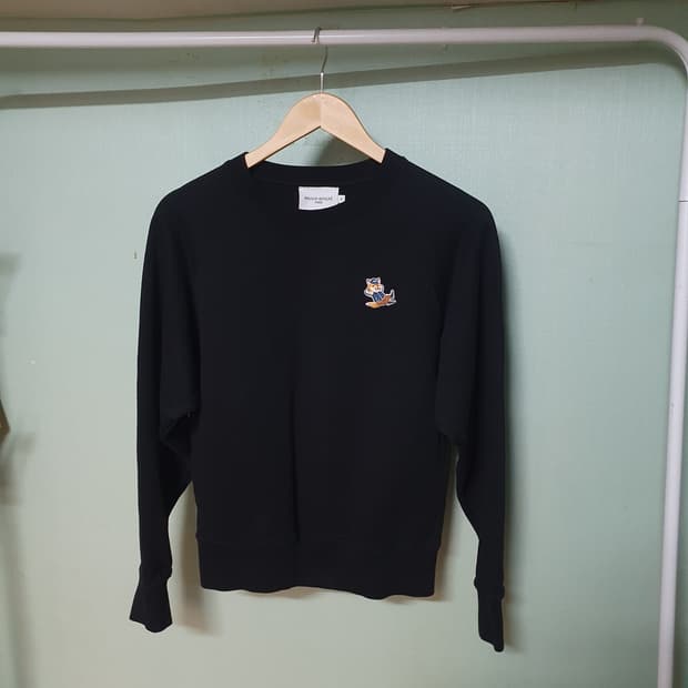 메종키츠네 드레스드 폭스 맨투맨 M 90