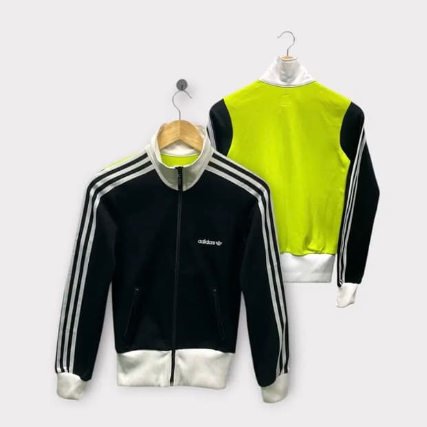  [새상품] 아디다스 네온백 트랙탑 져지 XS 
