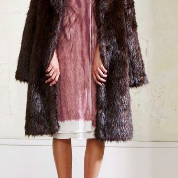Masion Margiela x H&M Fur coat