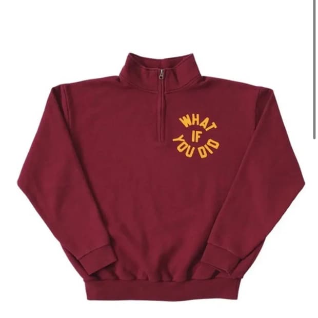 컬렉트 피시스 하프집업 맨투맨 M 사이즈