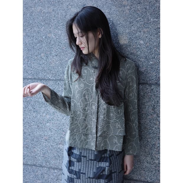 빈티지 그레이 자켓
